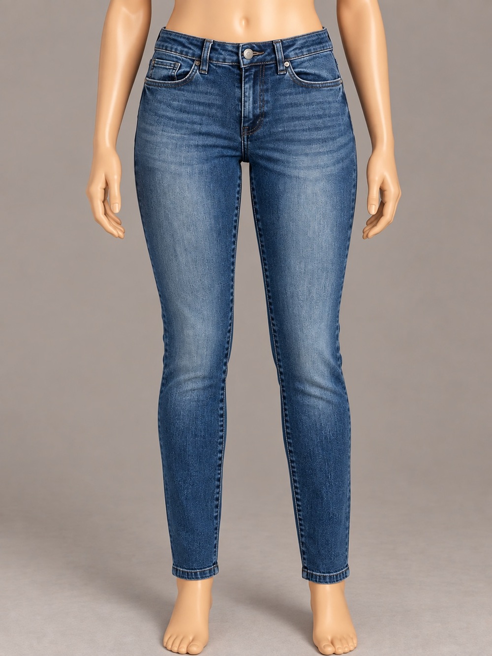 KanCan Skinny Jeans Medium Wash Stretch Denim Size 9x29